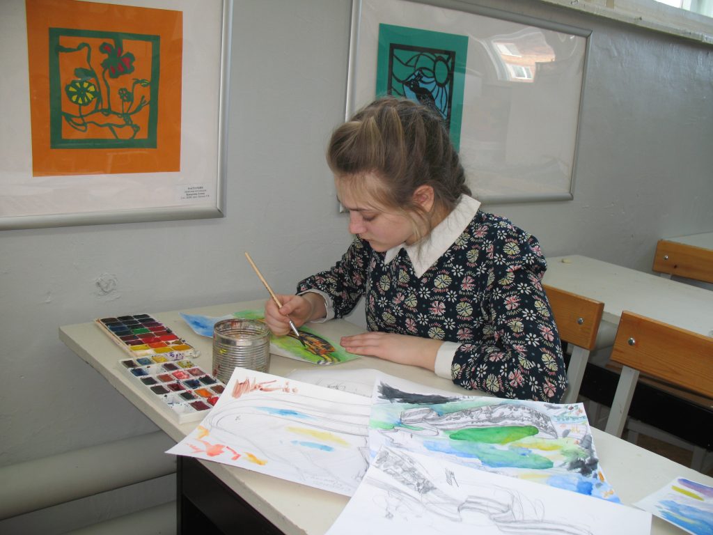 Емельянова Лиза открытка ветерану